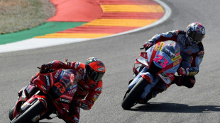 Bastianini nails Aragon MotoGP on last lap as Quartararo crashes out