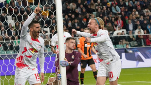 Leipzig thrash Shakhtar to reach knockout stage