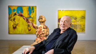 D&eacute;c&egrave;s du peintre allemand Georg Baselitz, connu pour ses tableaux &agrave; l'envers