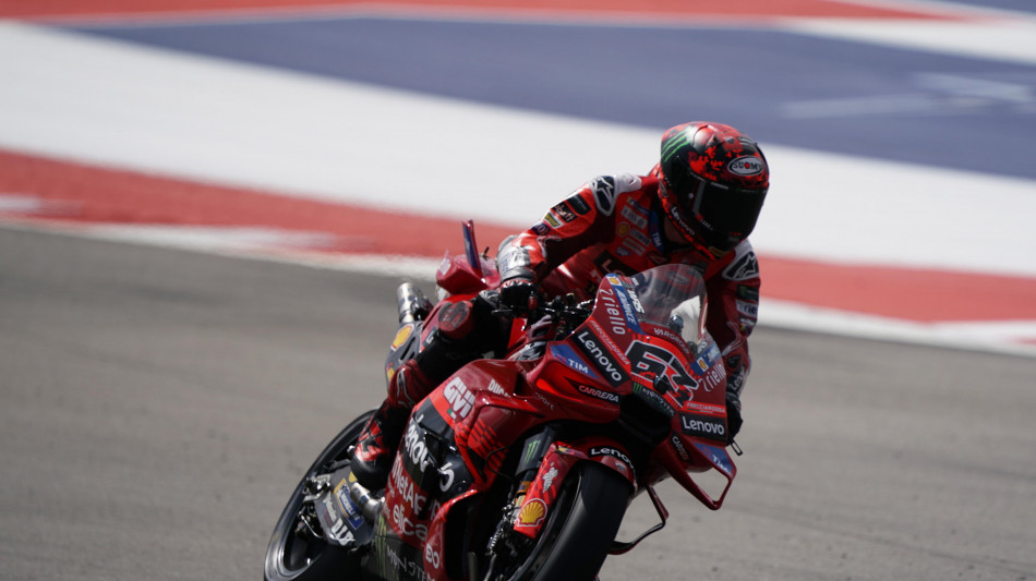 MotoGp: Bagnaia vince ad Austin, Marquez cade e si ritira