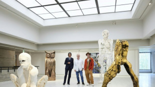 Hollywood-Star Brad Pitt zeigt erstmals seine Skulpturen der &Ouml;ffentlichkeit