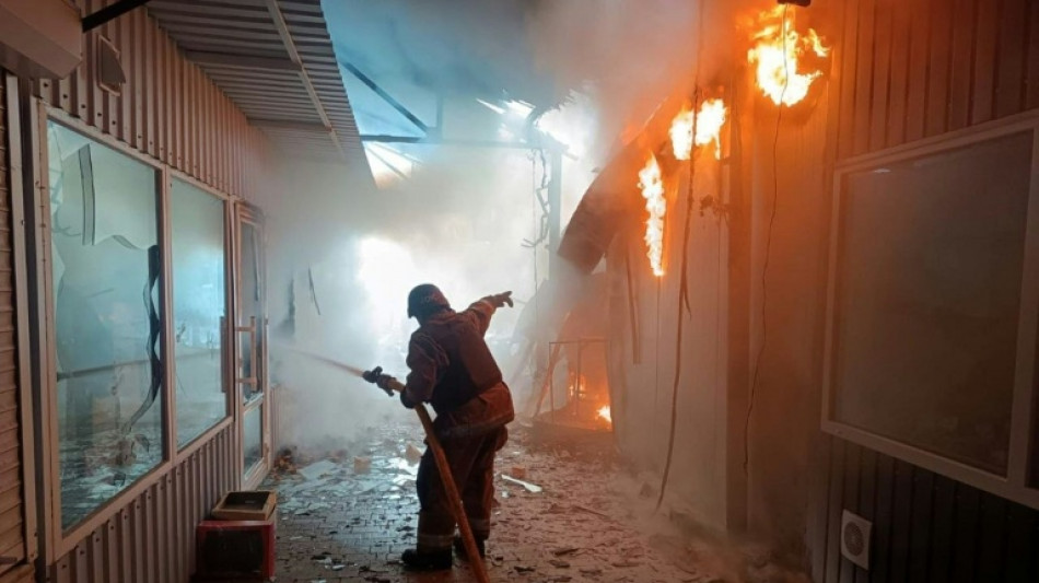 Beh&ouml;rden: F&uuml;nf Tote bei russischem Angriff auf Markt in der Ukraine
