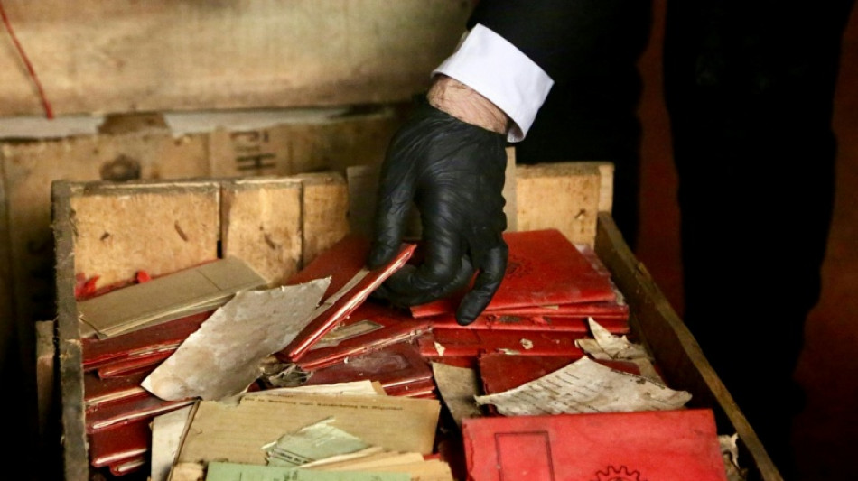 Nazi files found in champagne crates in Argentine court basement