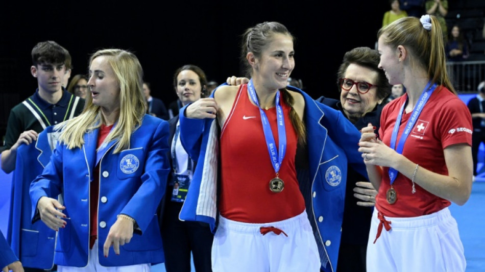 Swiss women beat Australia to win Billie Jean King Cup