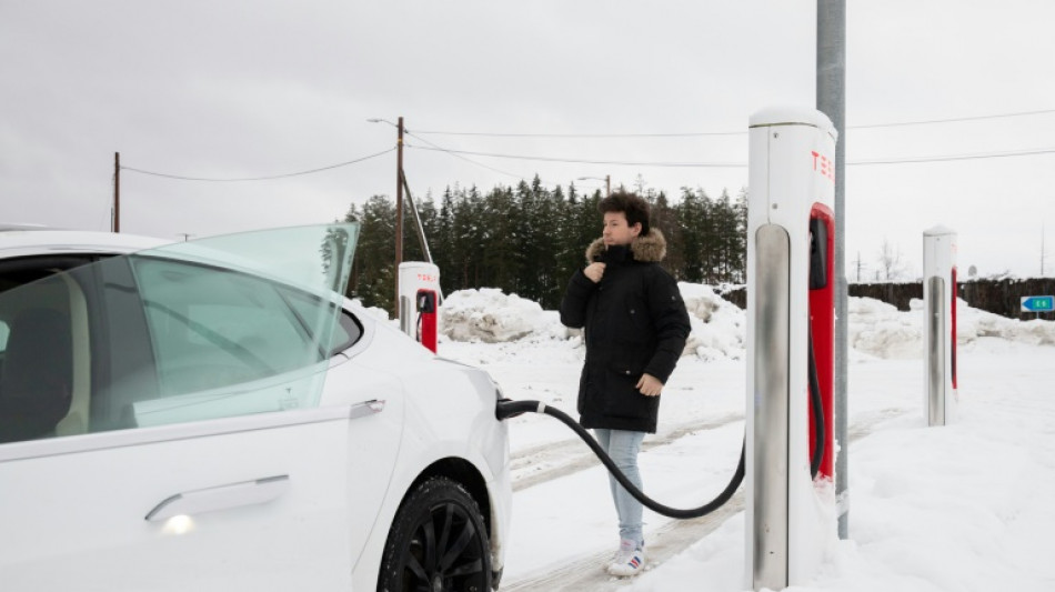 Los coches el&eacute;ctricos desaf&iacute;an al fr&iacute;o &aacute;rtico de Noruega