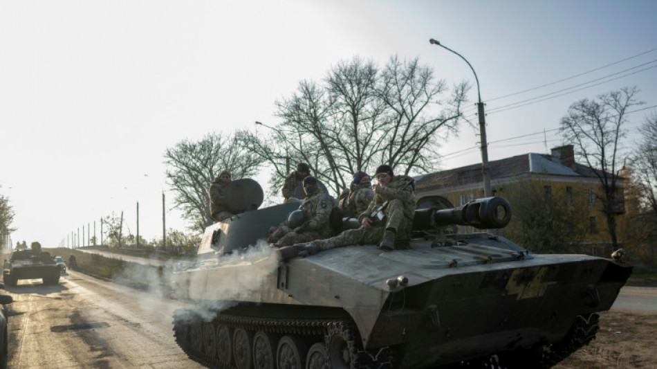 Ukraine: l'arm&eacute;e russe dit avoir achev&eacute; sa retraite dans la r&eacute;gion de Kherson