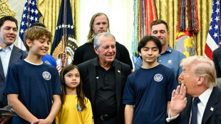 Trump says he works out 'one minute a day' as he restores fitness award