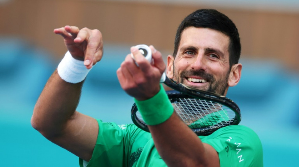 Djokovic, Andreeva y Swiatek debutan con triunfo en Miami, Alcaraz dice adi&oacute;s