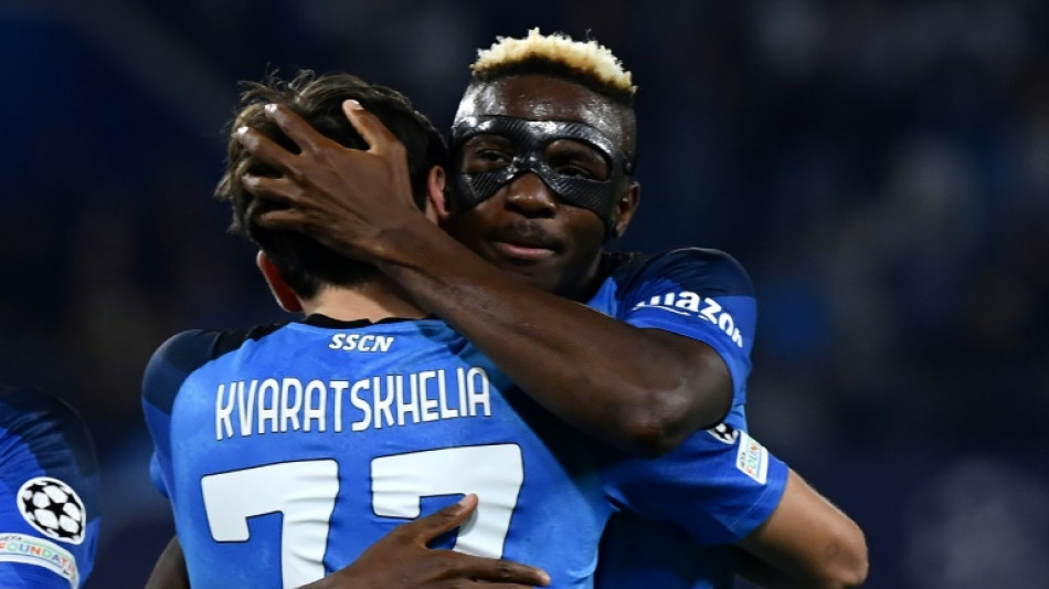 Napoli's title dream fuelled by 'goal twins' Osimhen and Kvaratskhelia