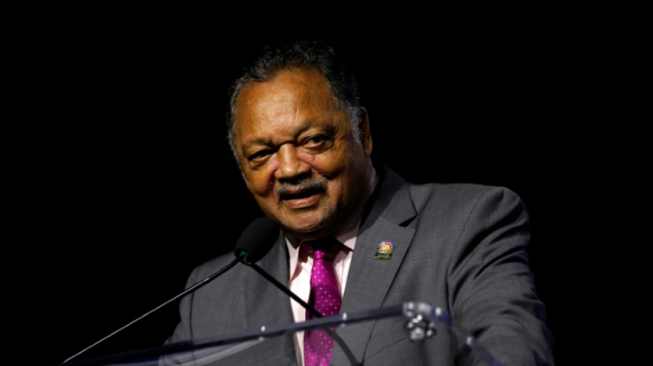 La m&eacute;moire du pasteur noir Jesse Jackson, figure des droits civiques, salu&eacute;e aux Etats-Unis
