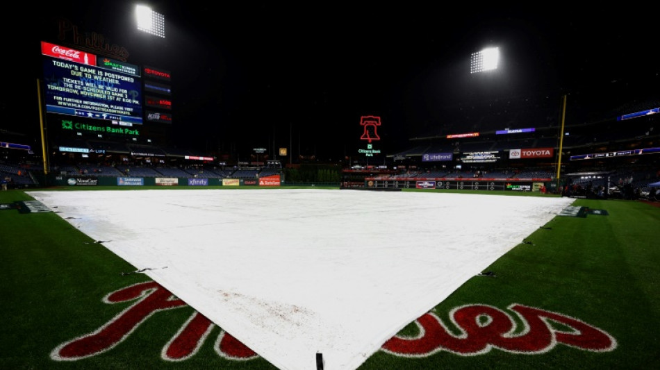 World Series game three postponed by rain