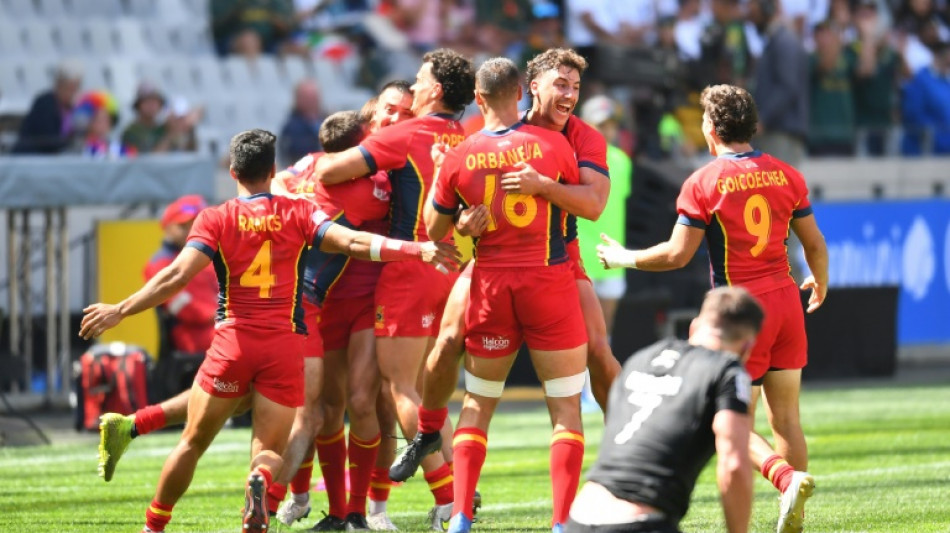 Spain shock New Zealand at World Rugby Sevens