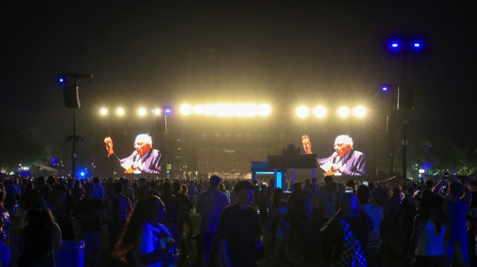 Bernie Sanders thrills Coachella crowd with surprise appearance