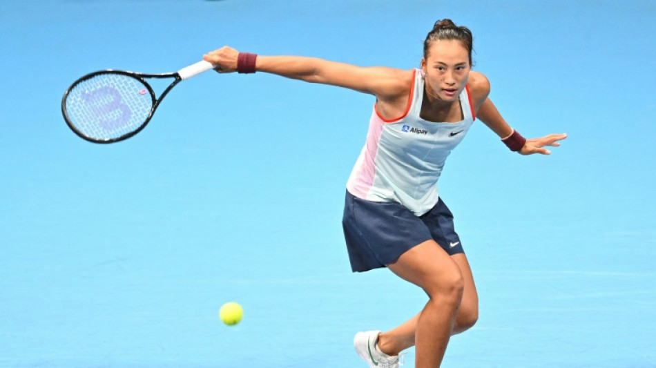 Chinese teen Zheng Qinwen powers into first WTA final in Tokyo
