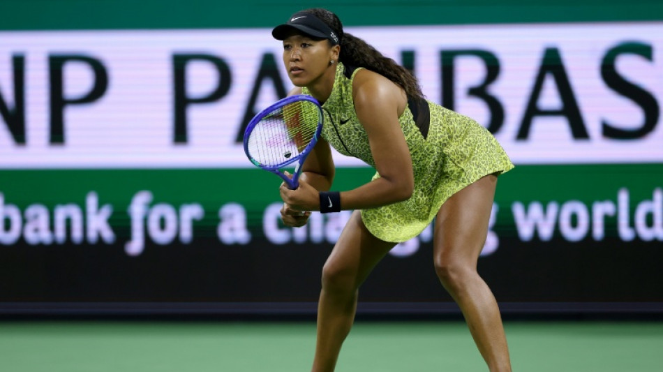'Grateful' Osaka returns to action with Indian Wells win