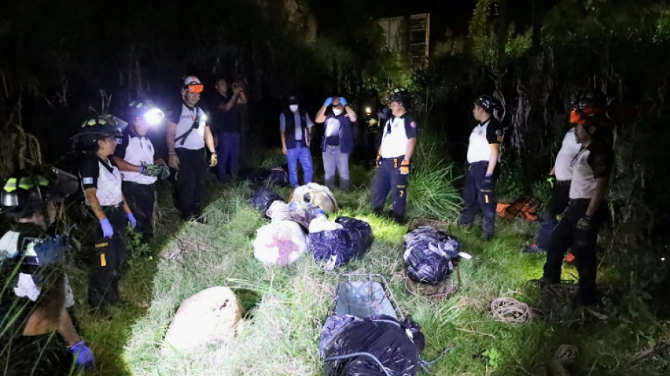 Hallan ocho cad&aacute;veres en bolsas pl&aacute;sticas en Guatemala
