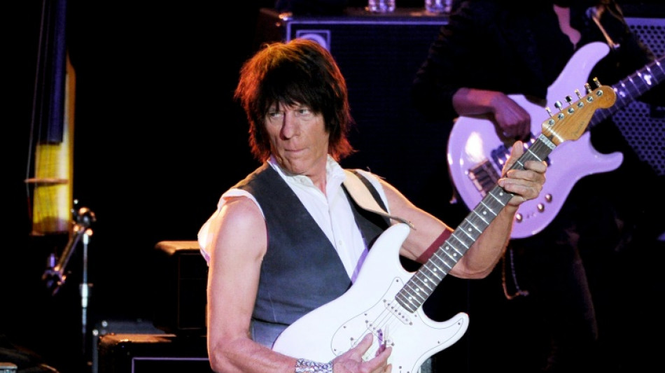 Trauer um legend&auml;ren Rock-Gitarristen Jeff Beck 