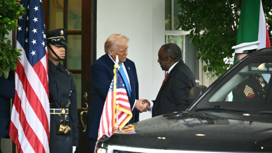 D&eacute;but de la rencontre sous haute tension entre Trump, Musk et Ramaphosa