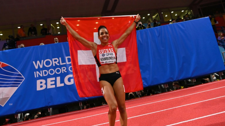Mondiaux d'athl&eacute;tisme en salle: la sensation Kambundji
