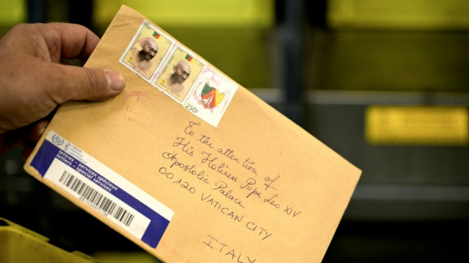 Italy sorts vast piles of post for popular Pope Leo