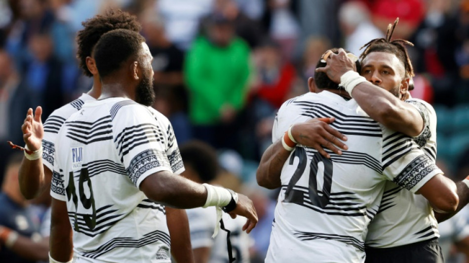 Fiji defeat England for first time to send World Cup warning