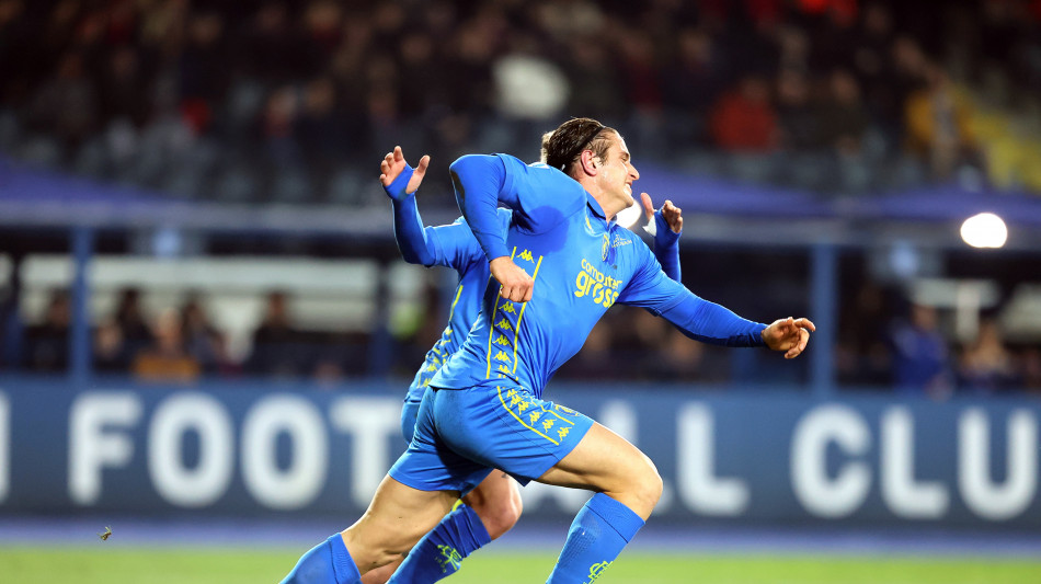 Empoli: D'Aversa, ottima gara contro la squadra pi&ugrave; in forma