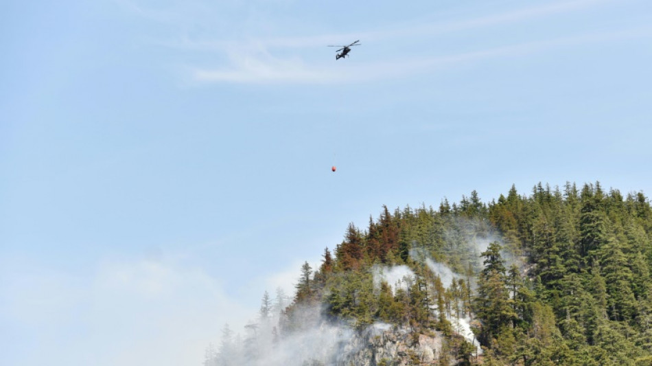 Canada wildfire near Vancouver contained