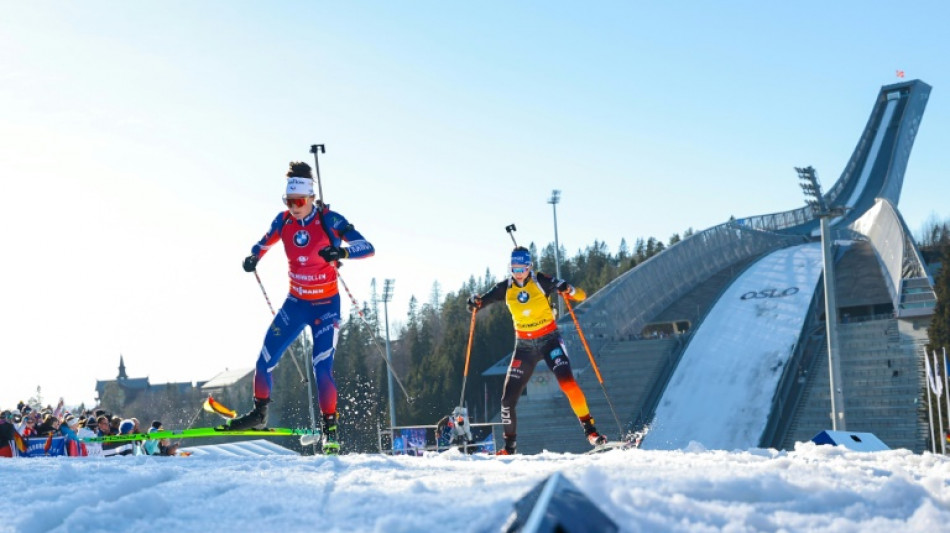 Biathlon: Jeanmonnot gagne la poursuite d'Oslo et repasse en t&ecirc;te de la Coupe du monde