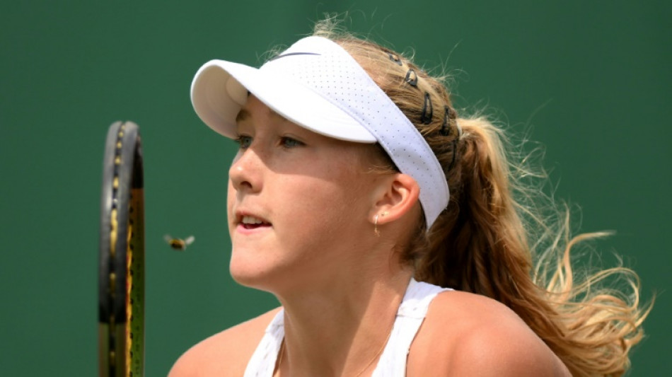 Keys ends Andreeva's Wimbledon run after point penalty row
