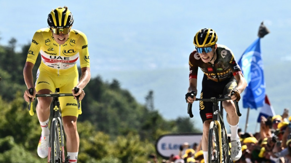Tour de France: dans les premi&egrave;res &eacute;tapes de montagne, avantage Pogacar sur Vingegaard