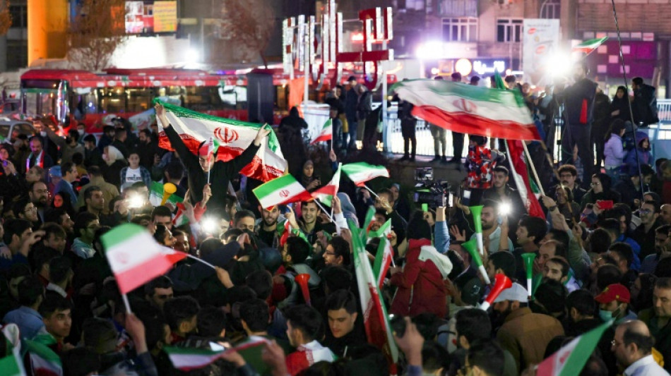 Iranians celebrate World Cup slaying of Welsh Dragons