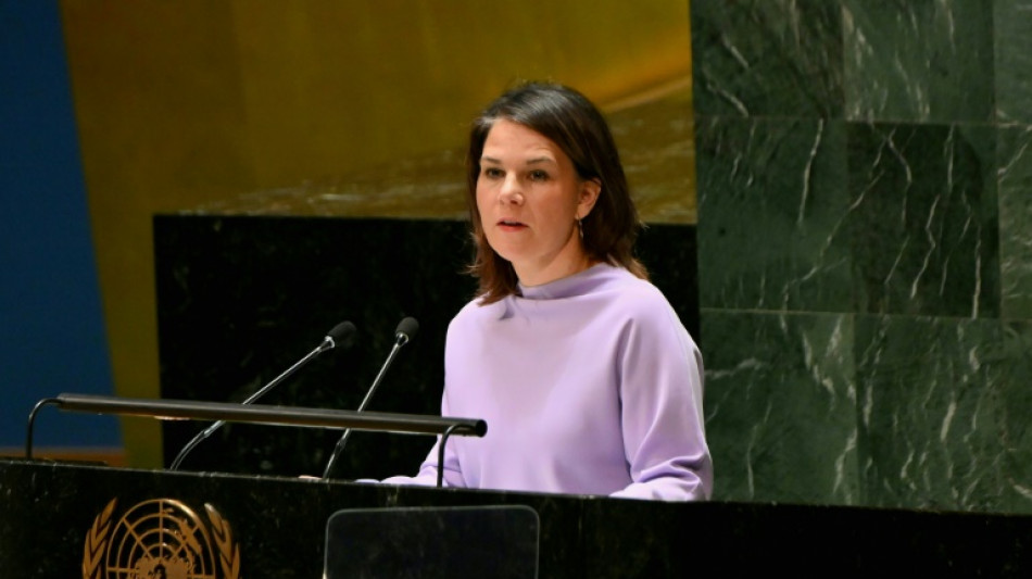 Baerbock dringt in UN-Rede auf Friedensl&ouml;sung f&uuml;r die Ukraine