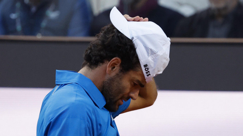 Roland Garros: Matteo Berrettini ancora out, non ci sar&agrave;