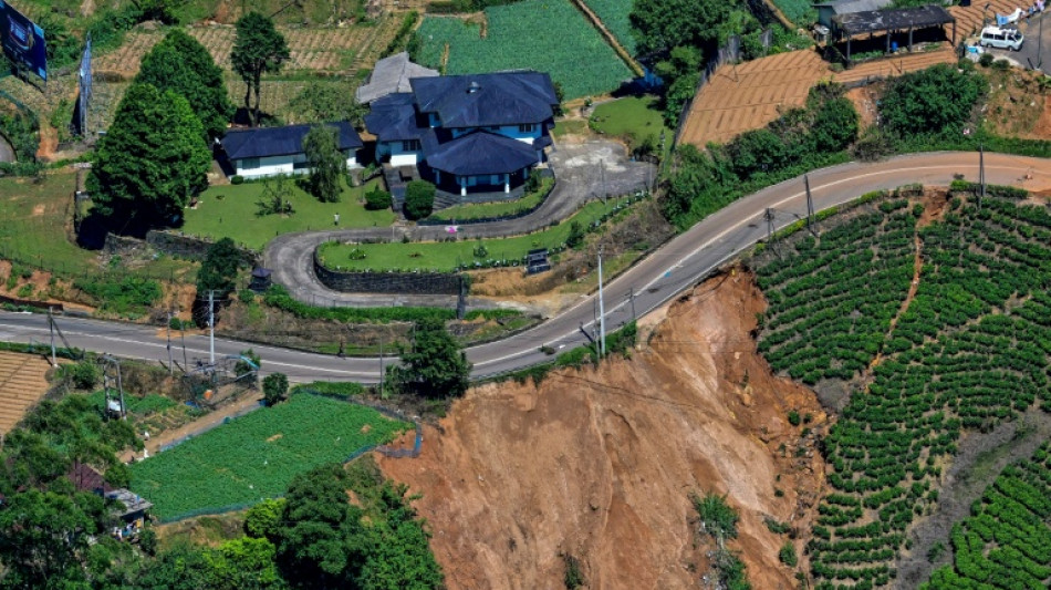 Cyclone turns Sri Lanka's tea mountains into death valley