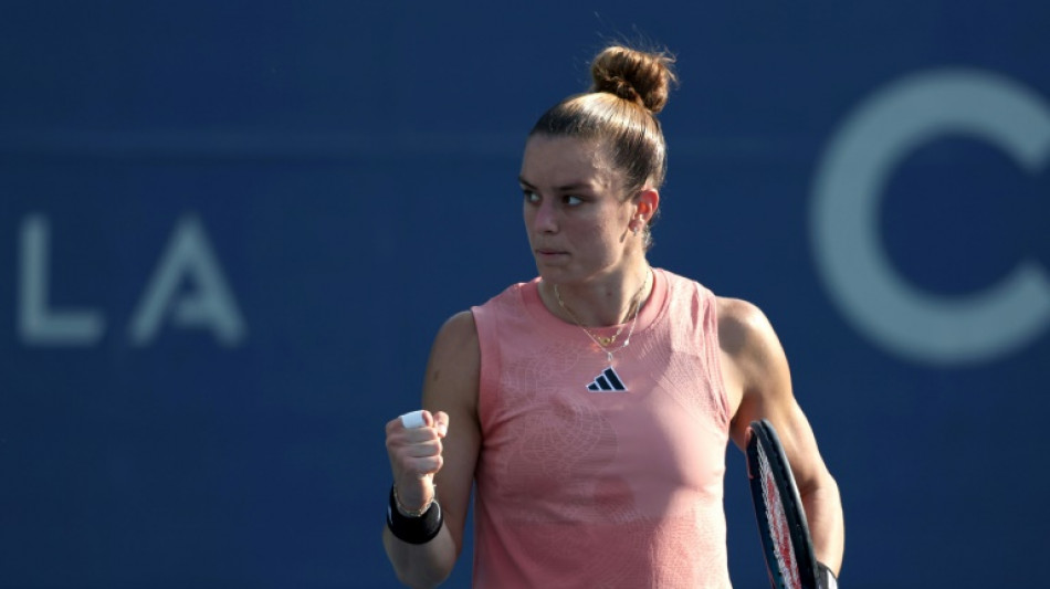 Sakkari ousts top seed Pegula to reach Washington final