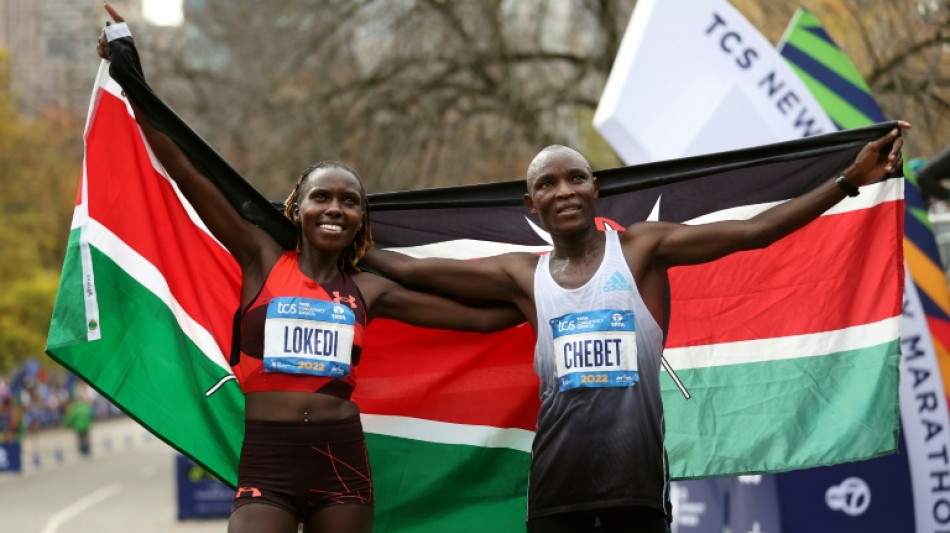 Chebet, Lokedi claim New York wins as Kenya seals marathon sweep
