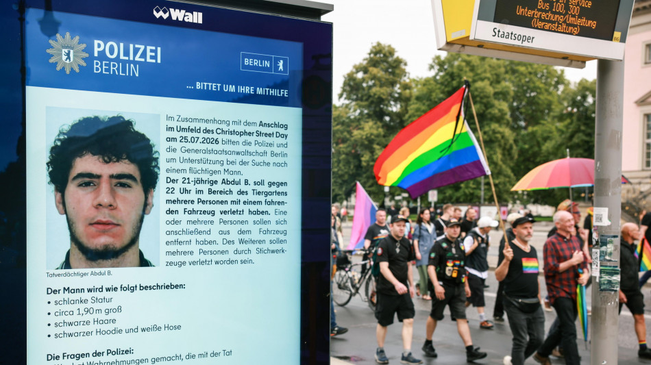 Polizia tedesca, 'il sospetto attentatore del Pride &egrave; stato ucciso'