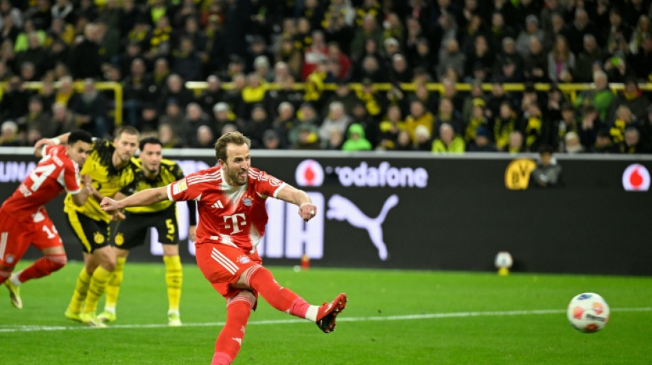 Allemagne: avec un doubl&eacute; de Kane, le Bayern bat Dortmund (3-2) et s'&eacute;chappe en t&ecirc;te