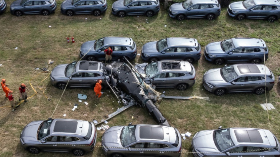 Six killed as helicopters collide in Rio de Janeiro