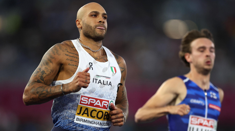 Europei atletica: Jacobs e l'infortunio 'fa tanto male, ma non si molla mai'