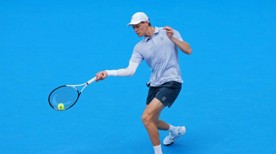 Tennis: Victoire facile de Sinner à Cincinnati dans son premier match depuis Wimbledon