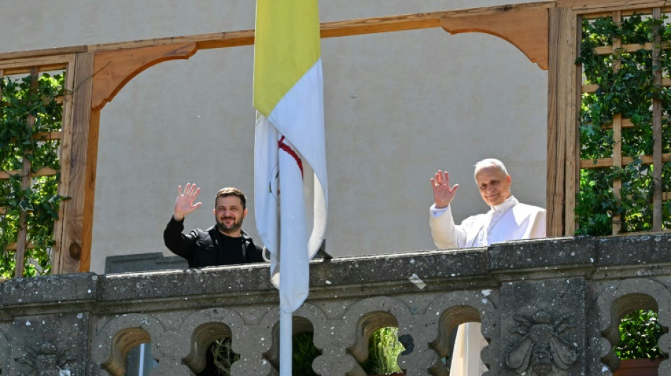 Zelensky re&ccedil;u par le pape &agrave; la veille d'une conf&eacute;rence sur l'Ukraine &agrave; Rome