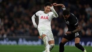 Son shines with double as Spurs sink Frankfurt