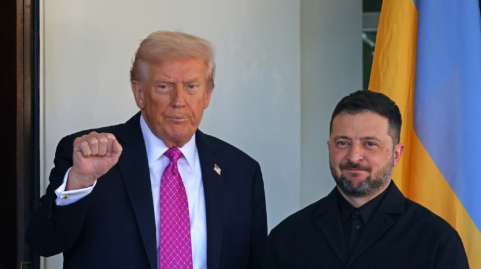 Selenskyj zu Gespr&auml;ch mit US-Pr&auml;sident Trump im Wei&szlig;en Haus eingetroffen