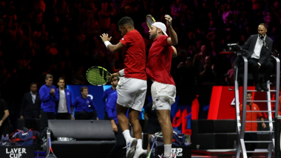 Sock and Auger-Aliassime keep Team World in Laver Cup chase