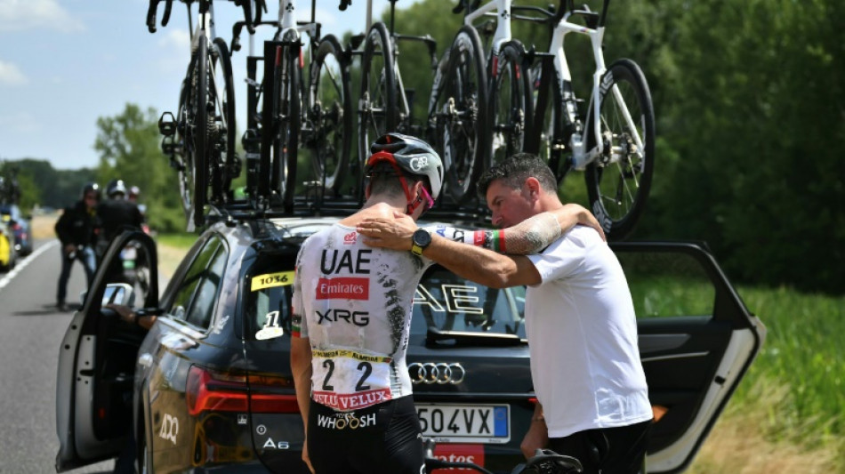 Tour de France: abandon de Joao Almeida, coup dur pour Pogacar