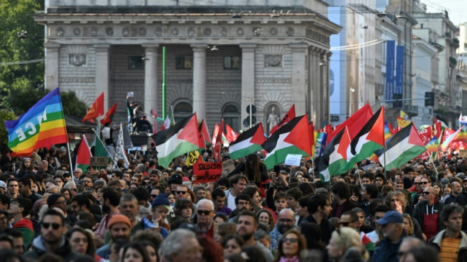 Italien: Hunderttausende streiken und protestieren f&uuml;r Gaza-Hilfsflotte