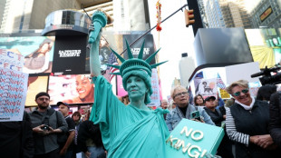 Unz&auml;hlige Menschen bei landesweiten "No Kings"-Protesten gegen Trump