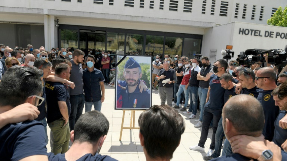 D&eacute;but du proc&egrave;s du meurtrier pr&eacute;sum&eacute; du policier Eric Masson, tu&eacute; &agrave; Avignon en 2021