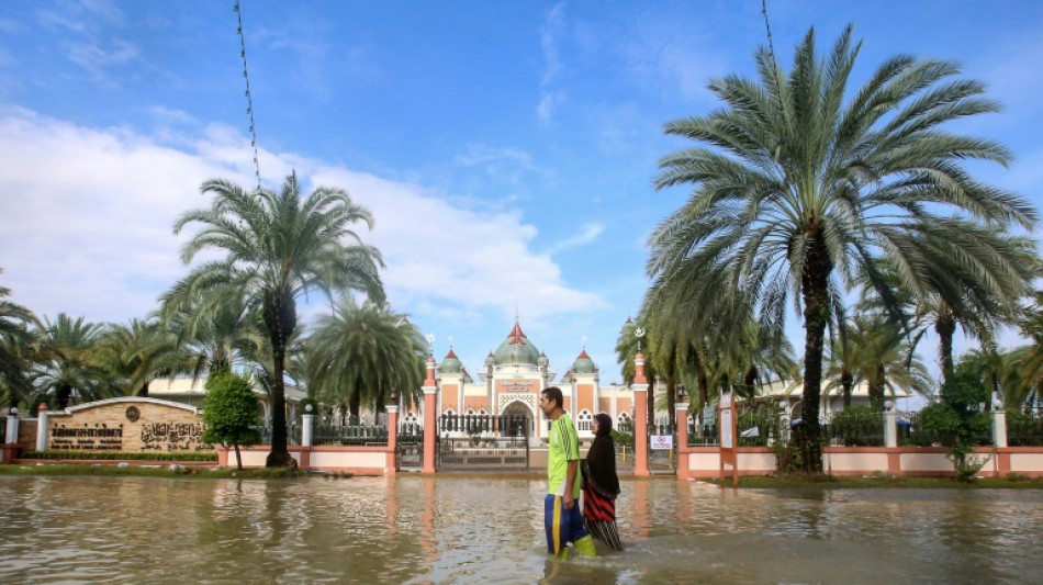 Inondations dans le sud de la Tha&iuml;lande: le bilan monte &agrave; 25 morts